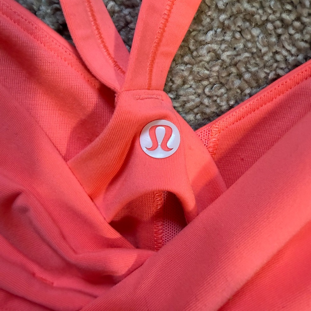 Lululemon wrap it up tank top size 6 pink - Picture 3 of 8